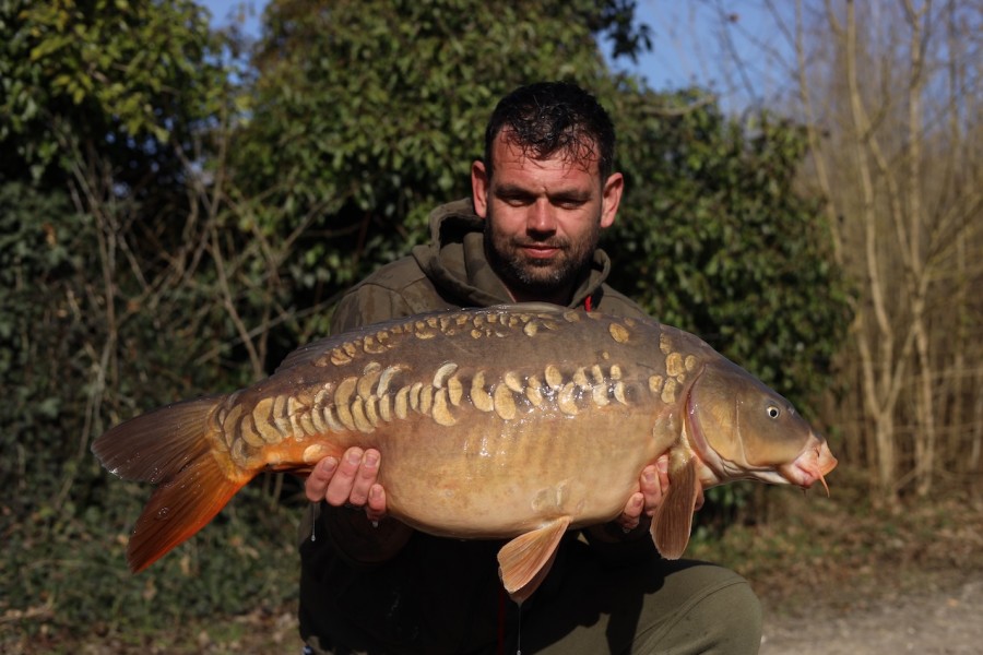 Jay with "Stinker" weighing 25lb