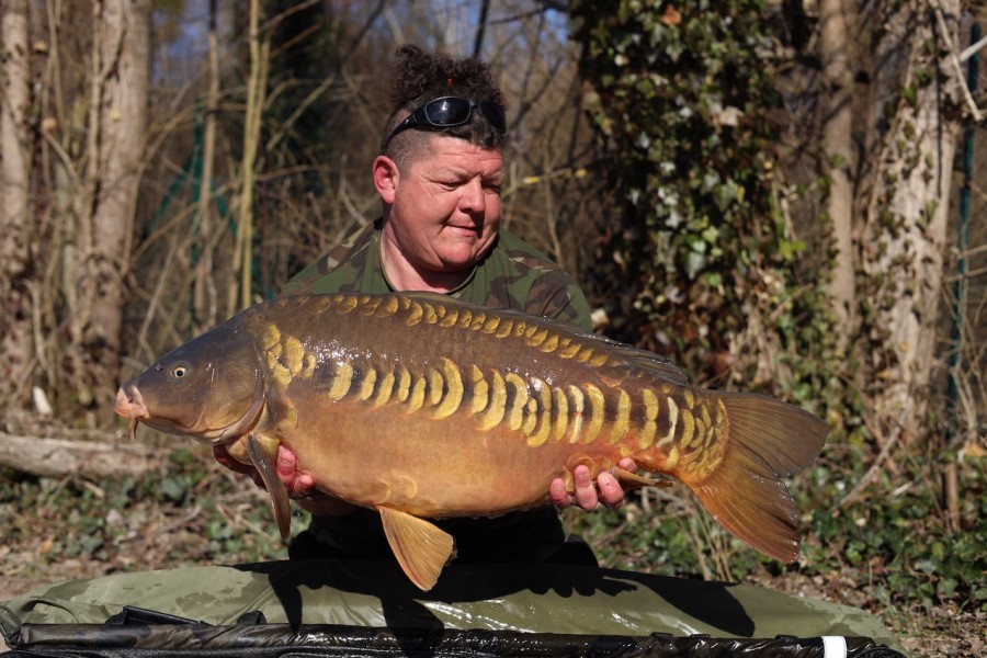 Dennis with Solid Scales at 31lb 4oz from Big Southerly