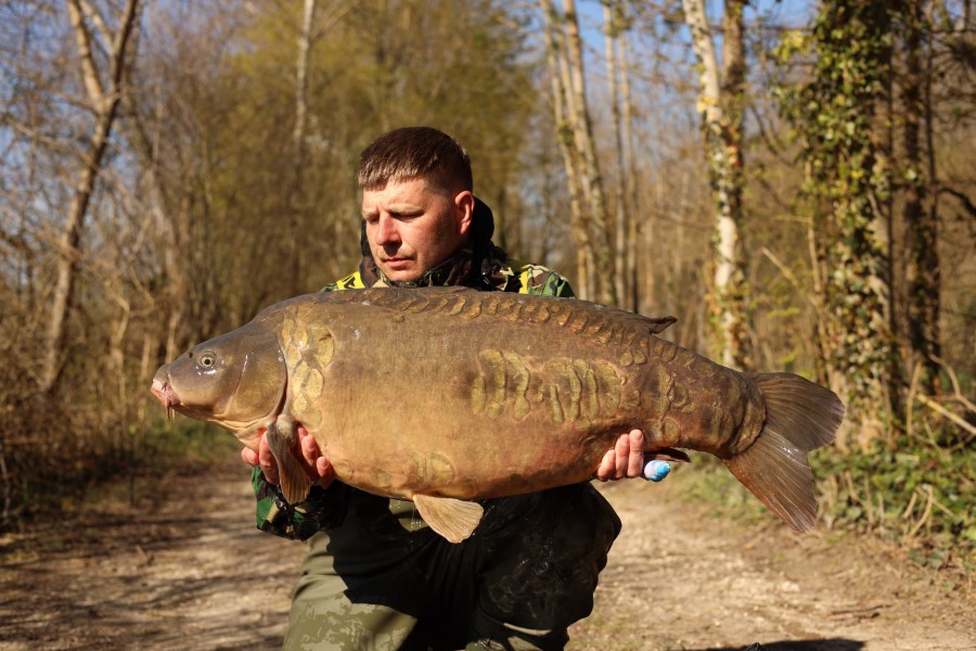 Aaron with Buzz's Half Linear
