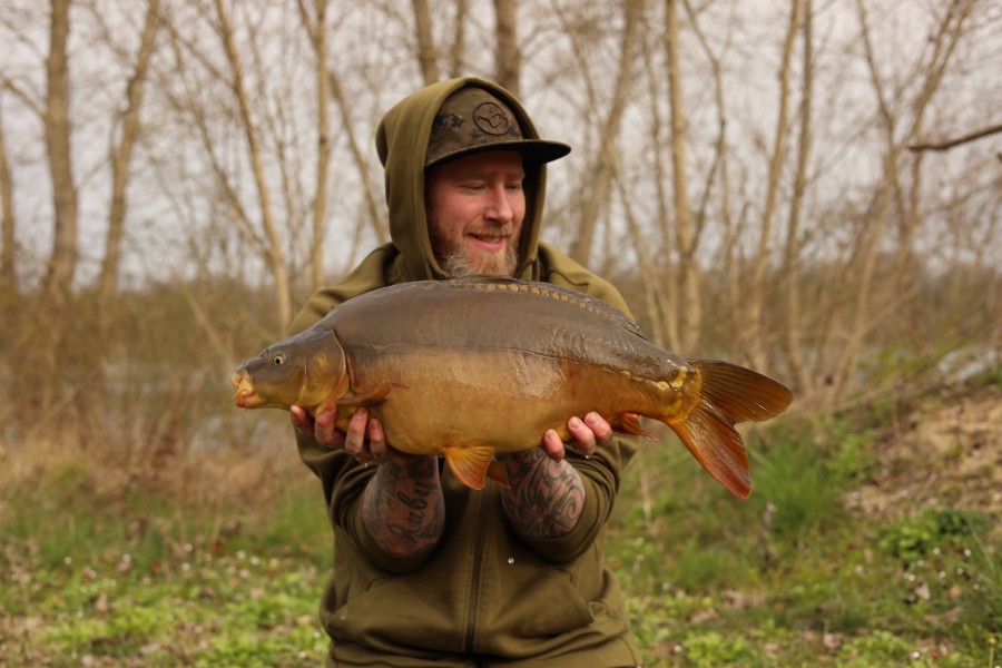 James with Strokey