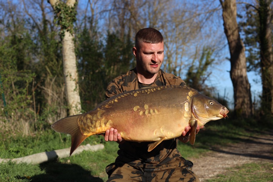 Dale with Baby Orange spot