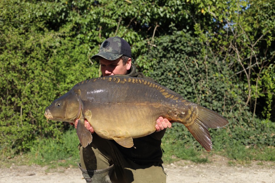 Myself with my biggest for the week