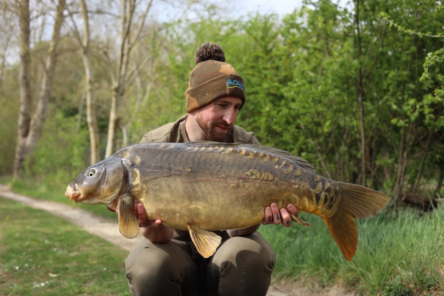 Josh in The Stink with Sprayders 28lb 6oz