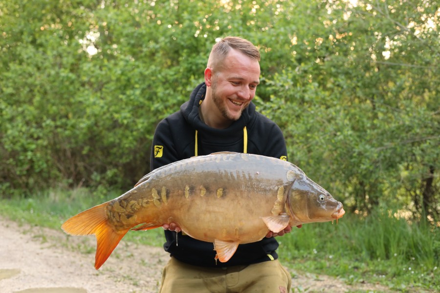 Maik with Monty
