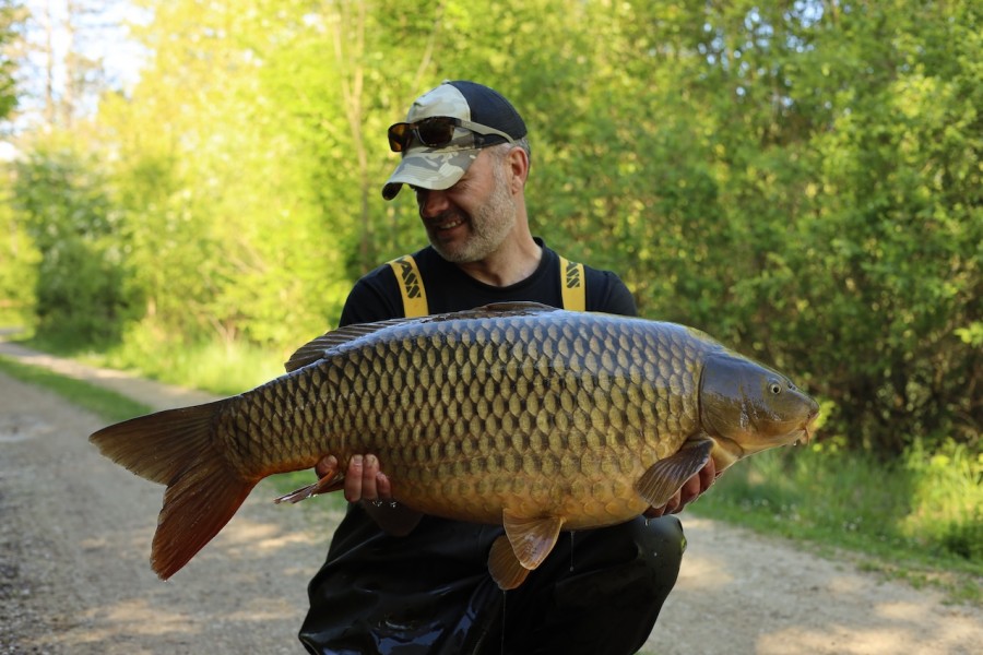 A carp called Titch for Andy at 45lb
