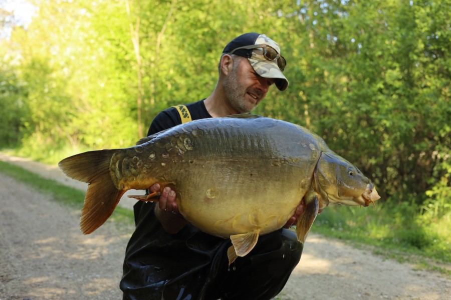 43lb 8oz Tobs for Andy Lewis