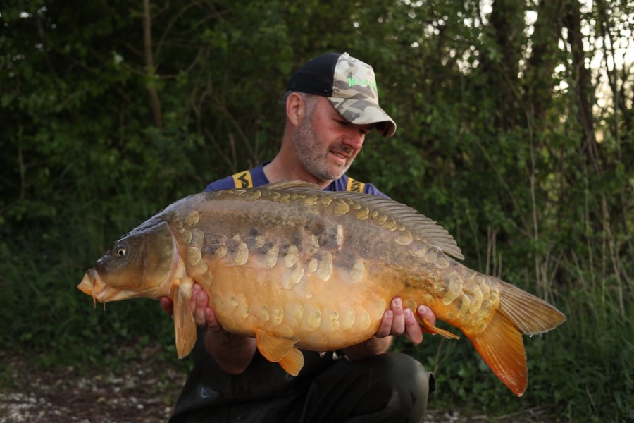 Apostrophe 34lb 8oz for Andy in Traz