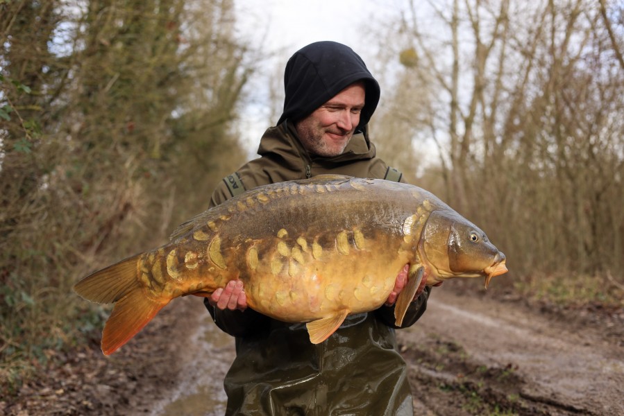 The Apostrophe at 36lb 8oz from Bob's Beach for Darrell