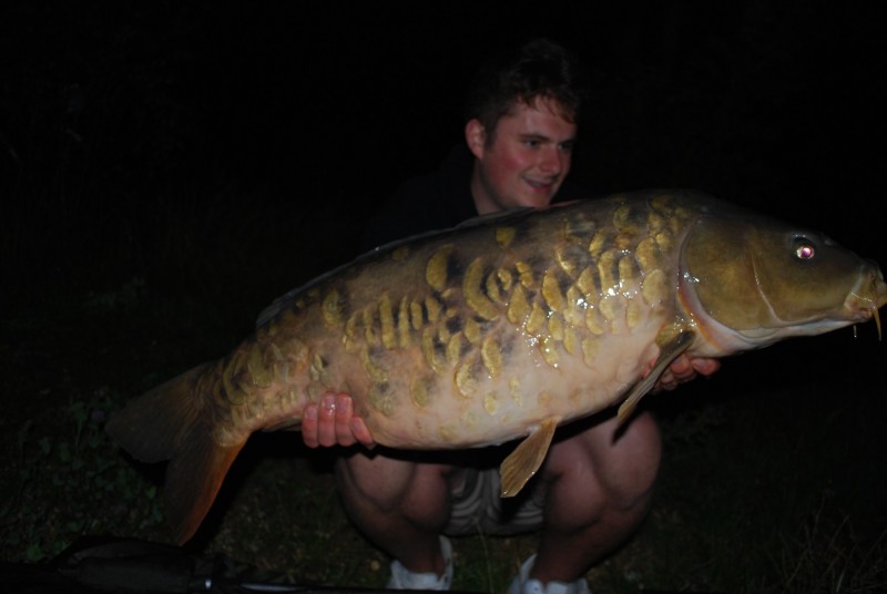 Liam with his last grasp mirror !